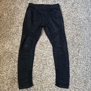 Cotton On Skinny Tapered Black Distressed Men’s Jean, 30x29